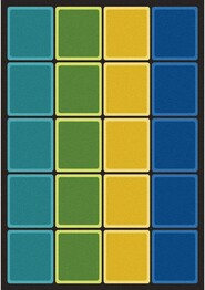 Joy Carpets Kid Essentials Blocks Abound Earthtone